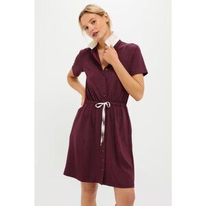 TUCKERNUK SPORT Winetasting Short Sleeve Performance Jersey Alcott Golf Dress M